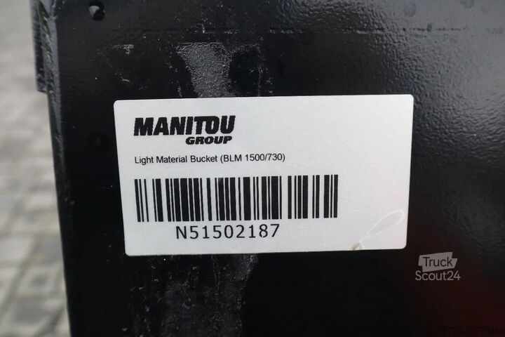 Lastare Manitou MLA 5-50 H BUCKET | NEW UNUSED | STAGE V