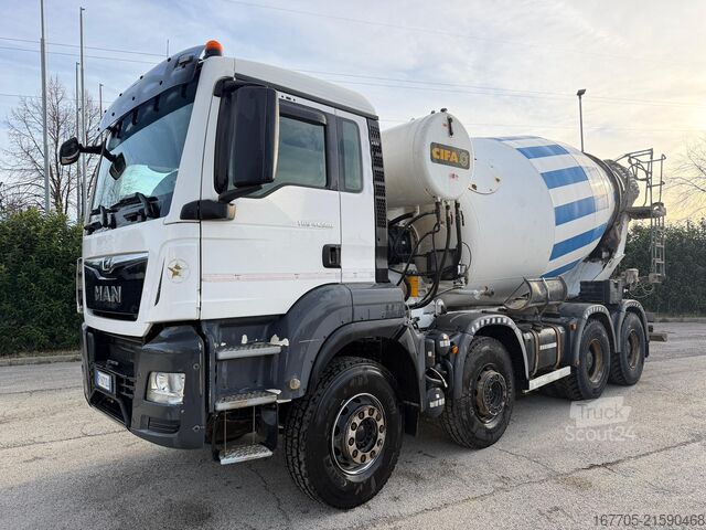 Concrete mixer truck MAN TGS 41.500