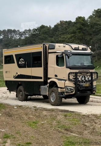 Afneembare cabine MERCEDES-BENZ Arocs 2053-6200 4x4 OFFROAD EXPEDITION-WOHNMOBIL
