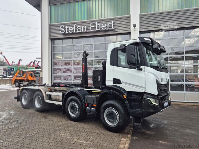 System med krokarm Iveco X-Way AD360X48Z/P HR 8x4 HIAB ULT26S59
