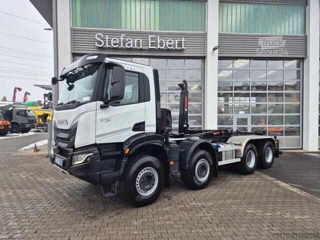 System med krokarm Iveco X-Way AD360X48Z/P HR 8x4 HIAB ULT26S59