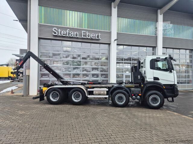 System med krokarm Iveco X-Way AD360X48Z/P HR 8x4 HIAB ULT26S59