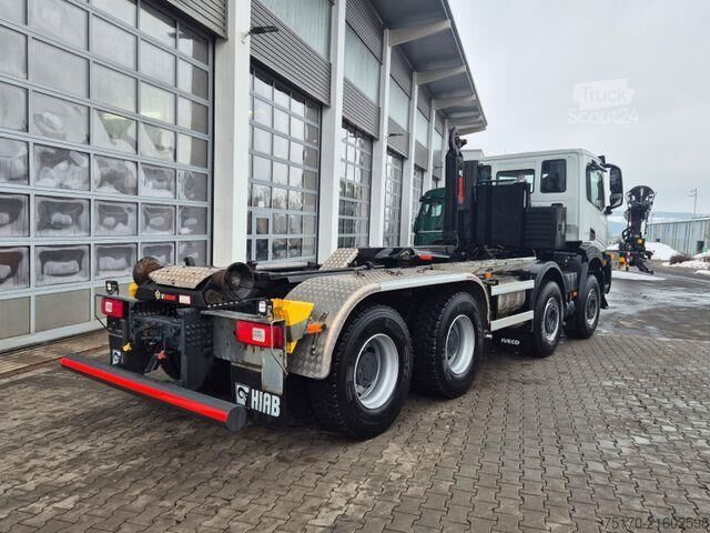 System med krokarm Iveco X-Way AD360X48Z/P HR 8x4 HIAB ULT26S59
