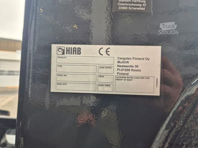 System med krokarm Iveco X-Way AD360X48Z/P HR 8x4 HIAB ULT26S59