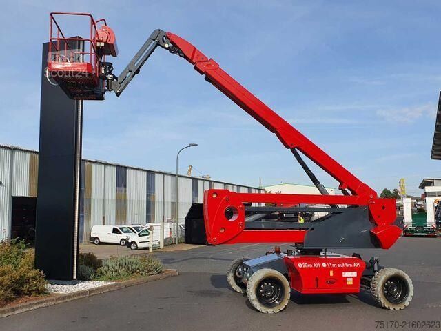 Articulated telescopic work platform Dingli Magni GTBZ20AE 4x4 /20,2m / 327h /Elektro