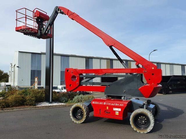 Articulated telescopic work platform Dingli Magni GTBZ20AE 4x4 /20,2m / 327h /Elektro