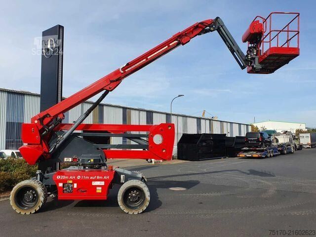 Articulated telescopic work platform Dingli Magni GTBZ20AE 4x4 /20,2m / 327h /Elektro