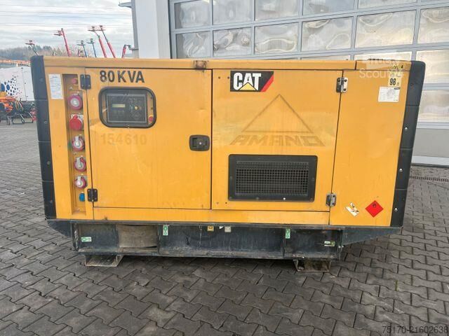 Construction machine CAT DE88E3 / Stromerzeuger / 80KVA / 2015 / 14.180h