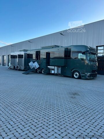 Viehtransporter LKW MERCEDES-BENZ 2651 STX PRO-CAB. DOP. POP-OUT+POP-UP  EXKLUSIVE