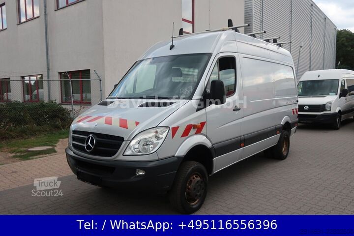 Korotettu pakettiauto MERCEDES-BENZ Sprinter II Kasten 516 CDI 4X4/Klima/AHK/NR. B87