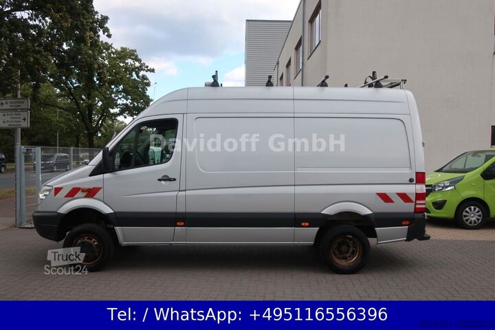 Korotettu pakettiauto MERCEDES-BENZ Sprinter II Kasten 516 CDI 4X4/Klima/AHK/NR. B87
