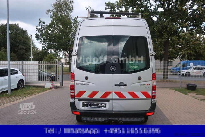 Korotettu pakettiauto MERCEDES-BENZ Sprinter II Kasten 516 CDI 4X4/Klima/AHK/NR. B87
