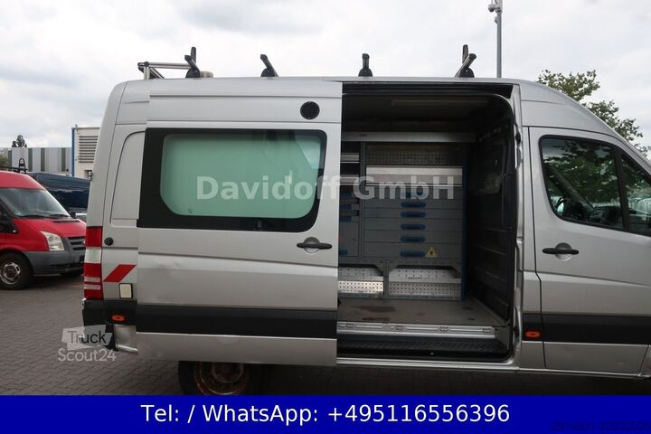 Korotettu pakettiauto MERCEDES-BENZ Sprinter II Kasten 516 CDI 4X4/Klima/AHK/NR. B87