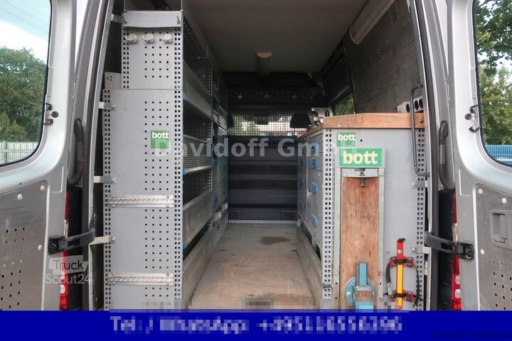 Korotettu pakettiauto MERCEDES-BENZ Sprinter II Kasten 516 CDI 4X4/Klima/AHK/NR. B87