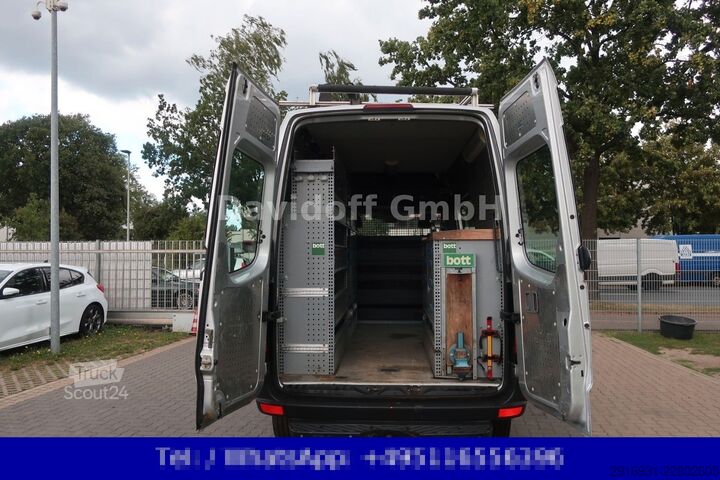 Korotettu pakettiauto MERCEDES-BENZ Sprinter II Kasten 516 CDI 4X4/Klima/AHK/NR. B87
