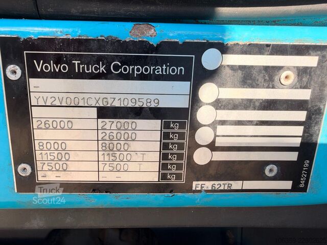 Ψυγείο φορτηγό VOLVO FE320 6x2*4 Chereau Carrier Supra 1250 Euro 6