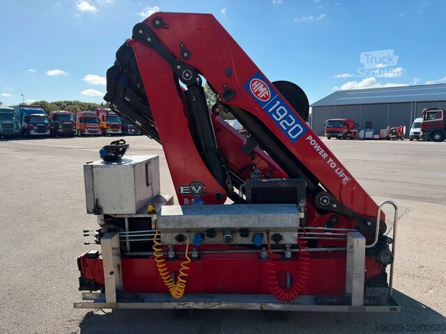 Lastebilmontert kran  HMF 1920 K4 Radio Control / Kran / Crane