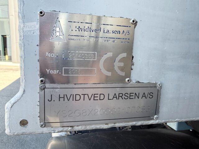 Vakuumtankbil SCANIA G450 8x2*6 Hvidtved Larsen SuperFlex 414 6" JHL