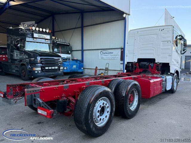 Chassi med hytt Volvo FH 750 Stuuras, Naafreductie, Euro 6, Luchtvering