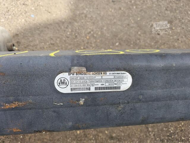 المحور BPW SKHZF 9008-15 ECO P | MEGA AXLE | DISC