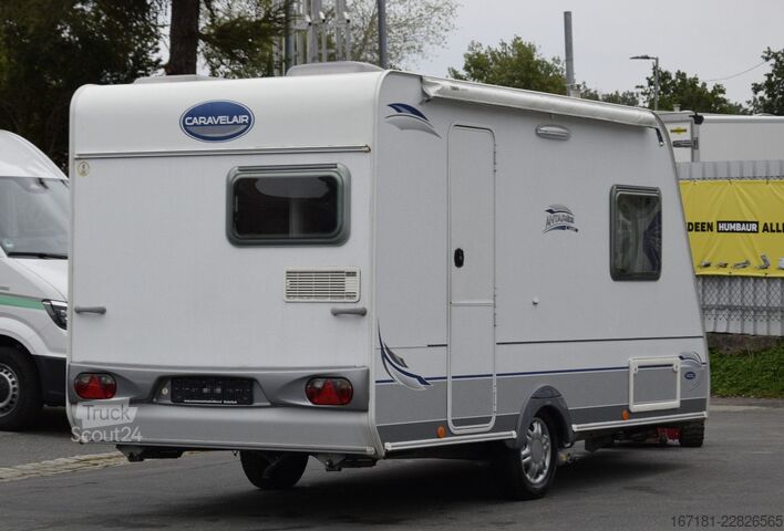 Каравана CARAVELAIR Antarex Luxe 400 mit Mover und Sackmarkise