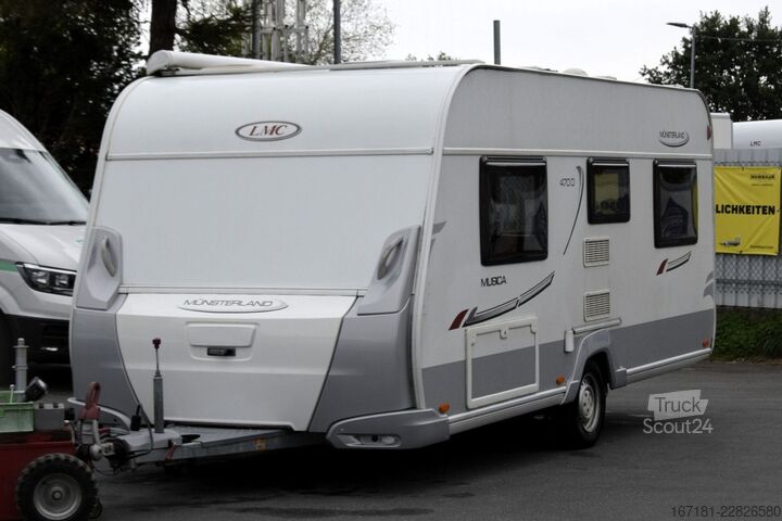 Caravana LMC Musica 470 D mit Mover und Markise
