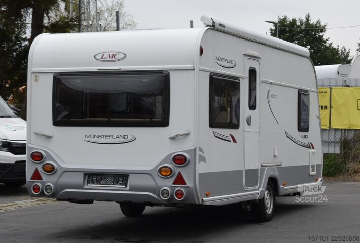Caravana LMC Musica 470 D mit Mover und Markise