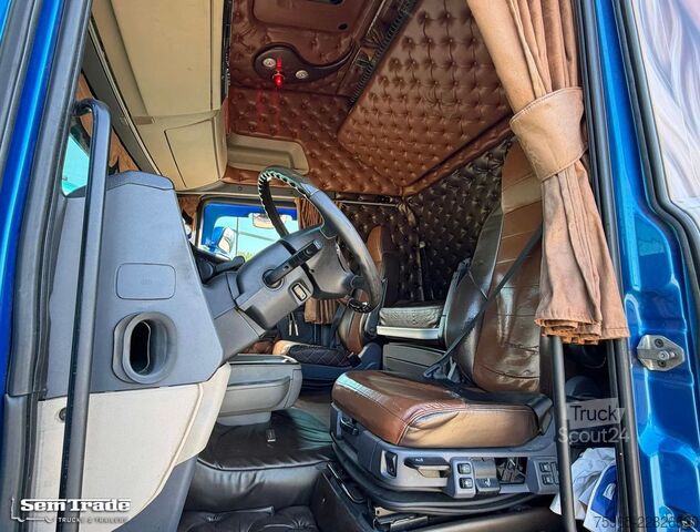 Standaard trekker SCANIA R520 V8 EURO 6 KING FULL AIR RETARDER PARK AIRCO