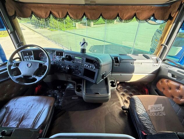 Standaard trekker SCANIA R520 V8 EURO 6 KING FULL AIR RETARDER PARK AIRCO