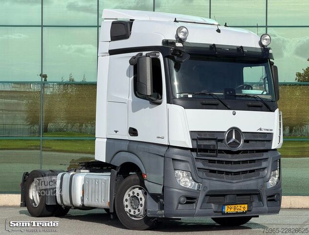 Cap tractor standard MERCEDES-BENZ Actros 1942 EURO 6 ONLY 431.000 KM 2x TANKS HOLL