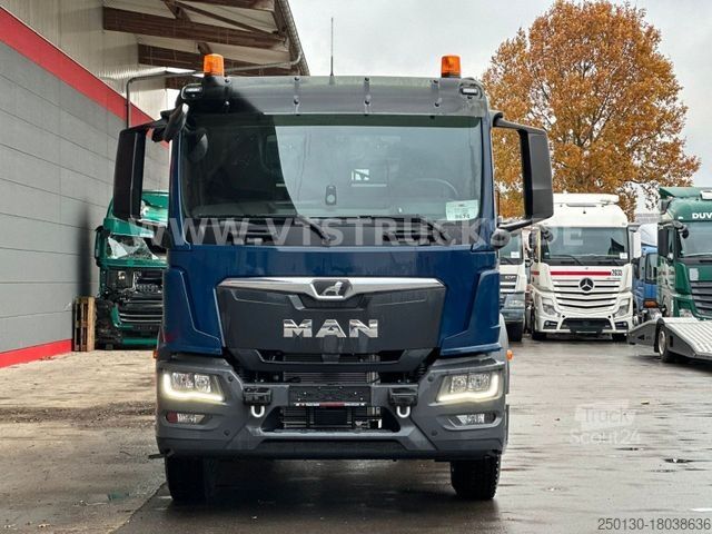 Üç taraflı damperli kamyon MAN TGM 15.320 4x2 Blatt-Luft Meiller-Aufbau +NEU+