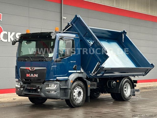 Üç taraflı damperli kamyon MAN TGM 15.320 4x2 Blatt-Luft Meiller-Aufbau +NEU+
