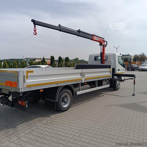 Camion cu macara mobilă Fuso Canter 9C18 Fassi M40 Pritsche 4,5 m