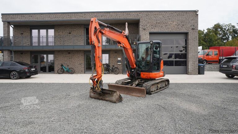 Minigraafmachine KUBOTA KX057-4 KX57 Minibagger Monoausleger Schwenklöff