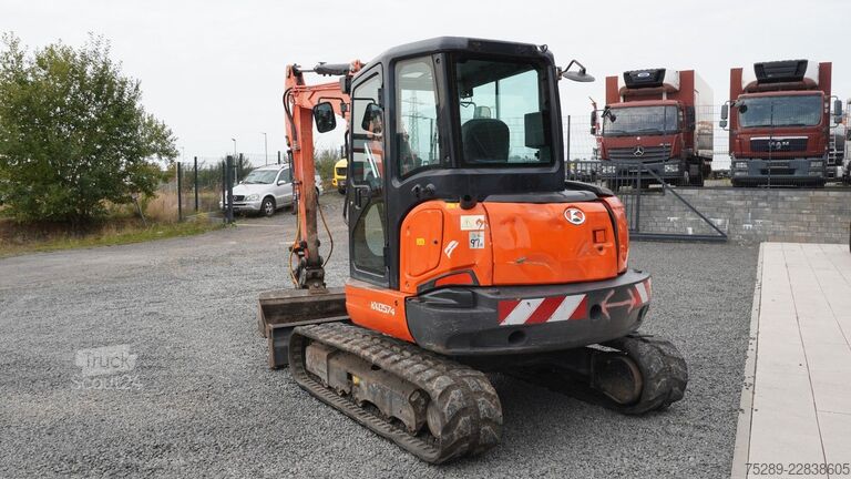 Minigraafmachine KUBOTA KX057-4 KX57 Minibagger Monoausleger Schwenklöff