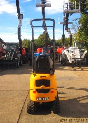 Mini ekskavatorius JCB 8008 CTS *2x Löffel* *Verstellfahrwerk* vgl 8010