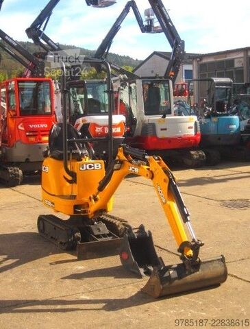 Mini ekskavatorius JCB 8008 CTS *2x Löffel* *Verstellfahrwerk* vgl 8010