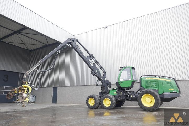 Walderntemaschine John Deere 1270E