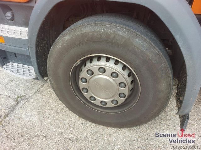 LKW mit Pritsche (offen) Scania G 410 LB6x2*4MNA Pritsche HMF 2120-4 Heckkran