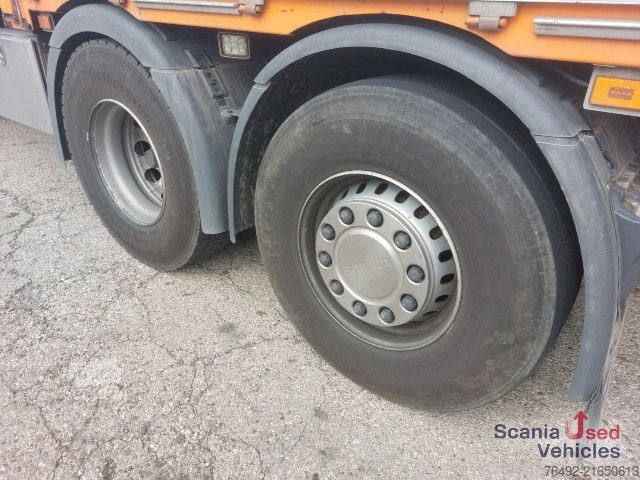 LKW mit Pritsche (offen) Scania G 410 LB6x2*4MNA Pritsche HMF 2120-4 Heckkran