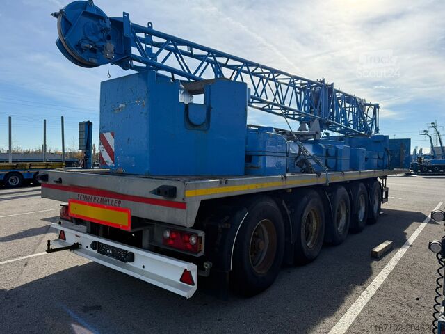 Naczepa platformowa Schwarzmüller 5-Achs-Tiefladeanhänger