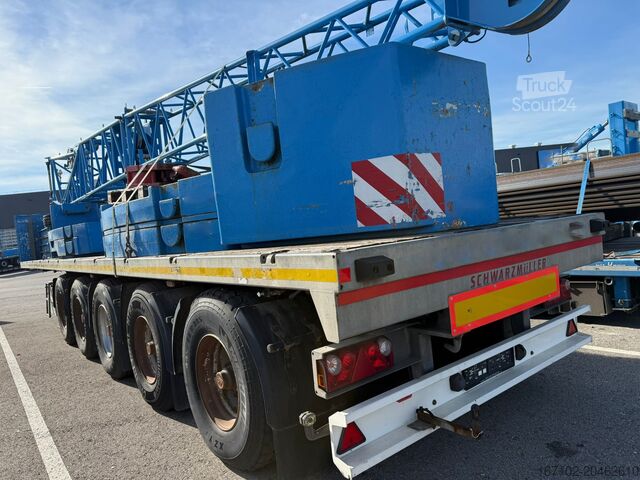 Naczepa platformowa Schwarzmüller 5-Achs-Tiefladeanhänger