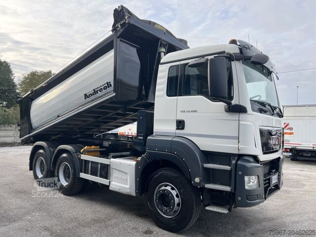 Autocarro ribaltabile MAN TGS 33.480