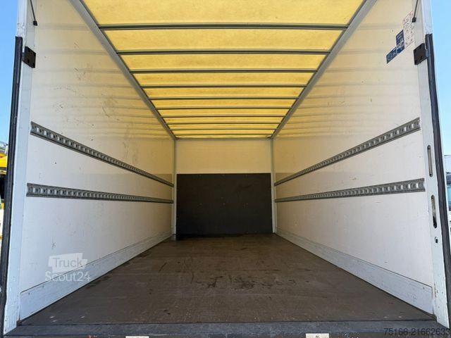 Furgone chiuso MERCEDES-BENZ ATEGO 818 L Koffer 6,10 m LBW 1 to.*AHK*EURO 6 E