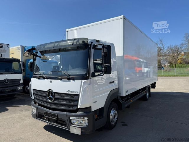 Furgone chiuso MERCEDES-BENZ ATEGO 818 L Koffer 6,10 m LBW 1 to.*AHK*EURO 6 E