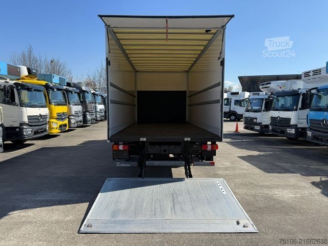Furgone chiuso MERCEDES-BENZ ATEGO 818 L Koffer 6,10 m LBW 1 to.*AHK*EURO 6 E