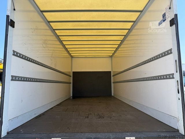 Furgone chiuso MERCEDES-BENZ ATEGO 818 L Koffer 6,10 m LBW 1 to.*AHK*EURO 6 E