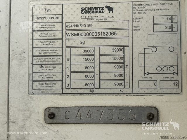 Semiremorcă frigorifică Schmitz Cargobull Tiefkühler Standard Ladebordwand