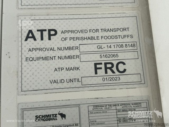 Semiremorcă frigorifică Schmitz Cargobull Tiefkühler Standard Ladebordwand