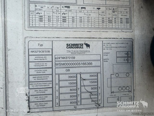 Semiremorcă frigorifică Schmitz Cargobull Tiefkühler Multitemp Trennwand